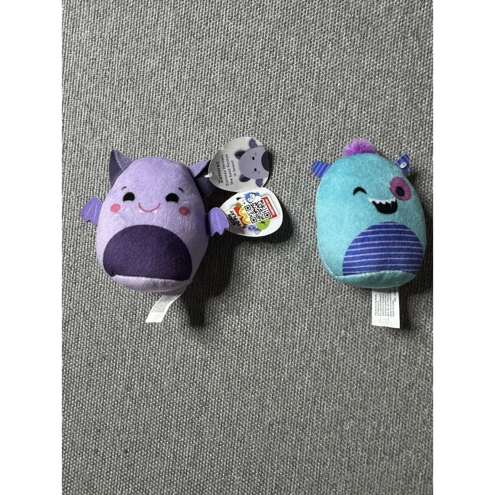 McDonald's Mini Squishmallows Plush Toys Forty And Zumirez